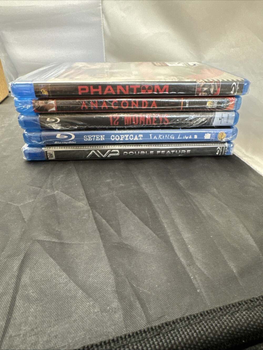 Blu-ray Lot of 5 Phantom Anaconda 12 Monkeys Se7en Copycat Taking Lives AVP New